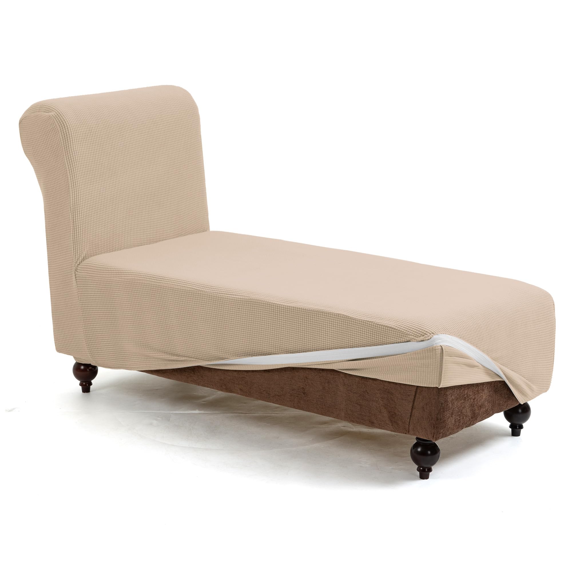 Amazon｜TIANSHU 寝椅子カバー 肘なし 長椅子カバー L字型ソファカバー